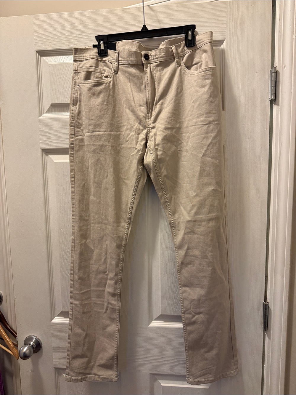 Men's Classic Khaki Chinos - Beige